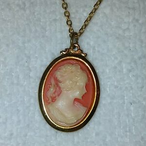 Cameo necklace